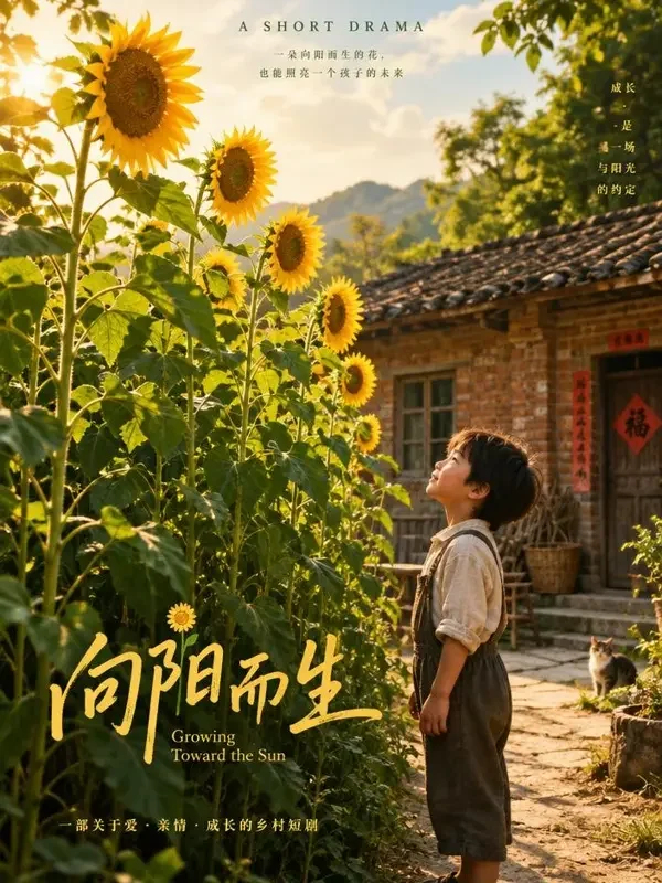 《老屋门前的向日葵》封面 《老屋门前的向日葵》封面